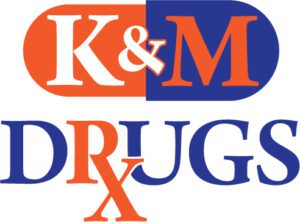 K & M Drugs logo